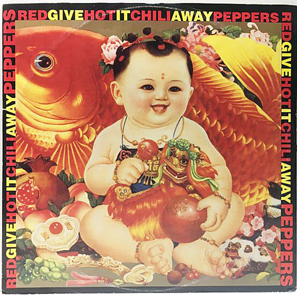 レコードメイン画像：良好!! UK 12インチ RED HOT CHILI PEPPERS Give It Away / If You Have To Ask (WEA W 0225 T) 12''Mixに加えリミックスを含む3曲収録