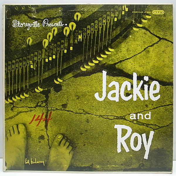 レコードメイン画像：Storyville USオリジ MONO両溝 JACKIE & ROY / ジャズvo! 名盤