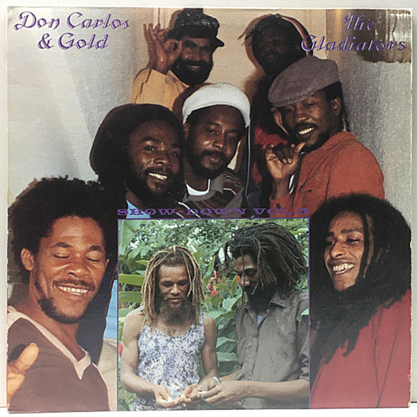 レコードメイン画像：【Early 80's】DON CARLOS & GOLD With THE GLADIATORS Show Down - Vol. 3 (Channel One JJ 164) Roots, Reggae, Dub