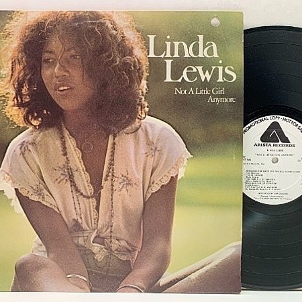 レコードメイン画像：白プロモ 美盤!! USオリジナル LINDA LEWIS Not A Little Girl Anymore ('75 Arista) LOWELL GEORGE参加 アコースティック・フリーソウル