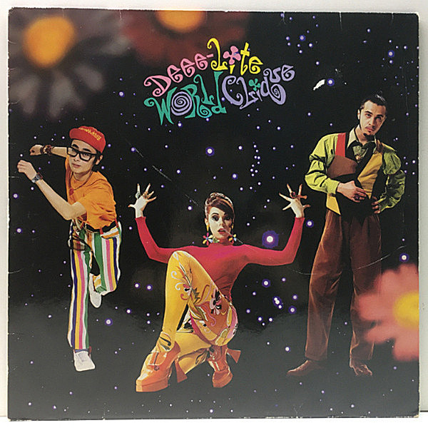 レコードメイン画像：稀少 Lp '90年アナログ 独オリジナル DEEE-LITE World Clique (Elektra) テイ トウワ Q-Tip, Maceo Parker, Fred Wesley