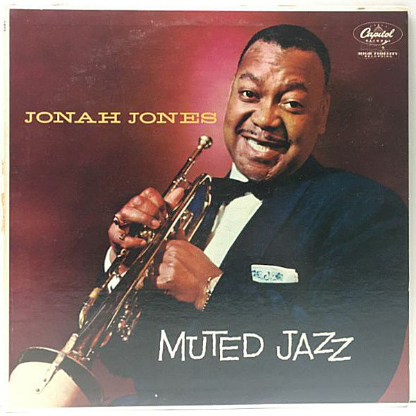 レコードメイン画像：良好盤!! MONO 初版ターコイズ USオリジナル JONAH JONES Muted Jazz ('57 Capitol) 味わい深い歌唱も堪能できる中間派～スウィング好盤