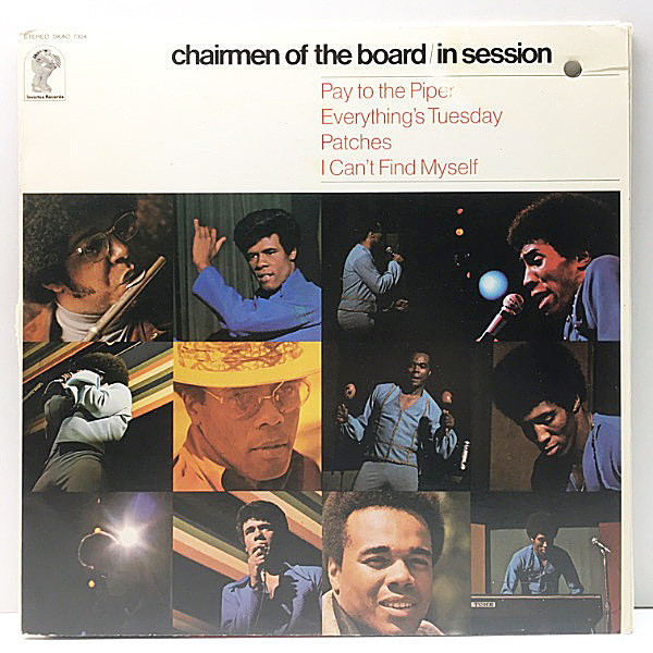 レコードメイン画像：美盤!! USオリジナル CHAIRMEN OF THE BOARD In Session ('70 Invictus) TOKYO NO.1 SOUL SET サンプリング ネタ NORTHERN CLASSIC