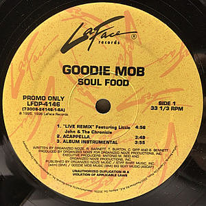 レコード画像：GOODIE MOB / Soul Food