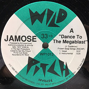 レコード画像：JAMOSE / Dance To The Megablast / The Rhymthologist