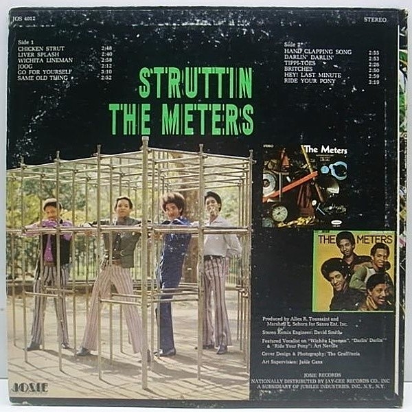 欧LP The Meters Struttin MOVLP1991 Josie 未開封 /00260 LP THE METERS Struttin' MOVLP1991 Josie EUROPE SEALED | eBay