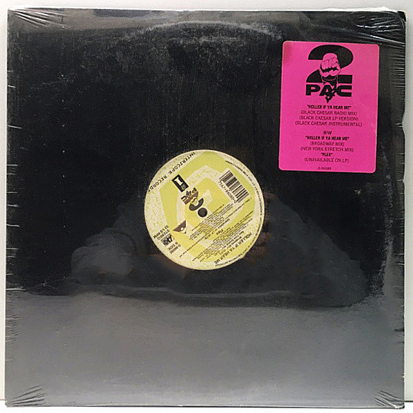 レコードメイン画像：シールド未開封!! USオリジナル 2PAC Holler If Ya Hear Me / Flex ('93 Interscope) ROGER, NORMAN CONNORS／Laughter使い サンプリング