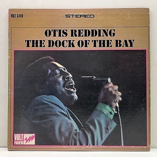 レコードメイン画像：Cut無し!良好! USオリジナル 1st 稲妻ラベ OTIS REDDING The Dock Of The Bay ('68 Volt) オーティス・レディング／ドック・オヴ・ベイ