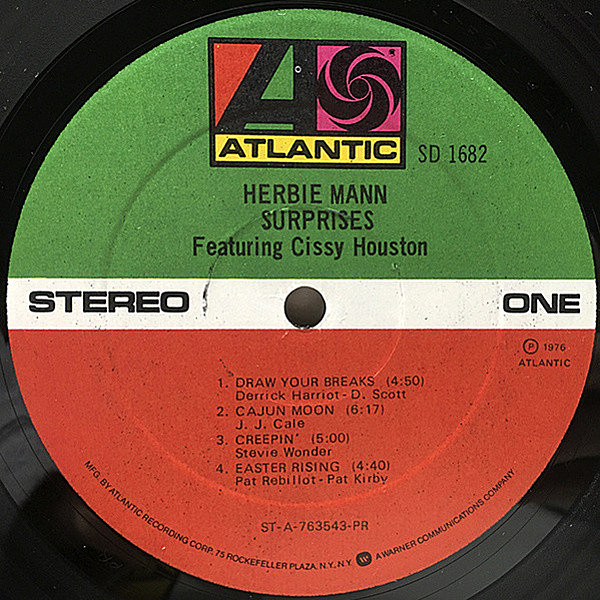 HERBIE MANN / CISSY HOUSTON / Surprises (LP) / Atlantic