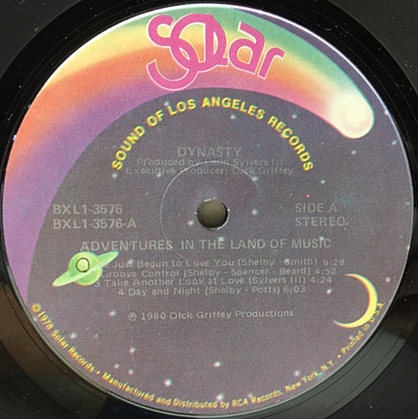 【LP】THE MUSIC / THE MUSIC レコード DYNASTY / Adventures In The Land Of Music (LP) / Solar