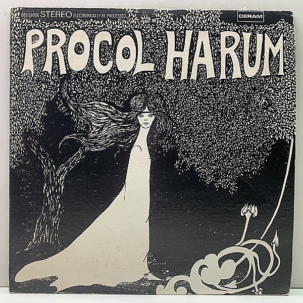 レコードメイン画像：Cut無し USオリジナル PROCOL HARUM 1st デビュー作 ('67 Deram) 青い影 プロコル・ハルム LP ドラムブレイク DRUM BREAK