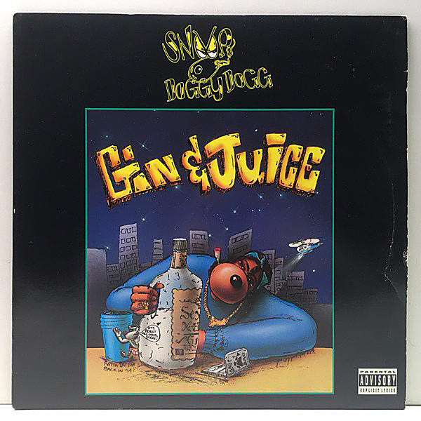 レコードメイン画像：USオリジナル 12インチ SNOOP DOGGY DOGG Gin And Juice ('94 Death Row) DR. DRE プロデュース Laid Back Mixを含む4Ver. 大クラシック！