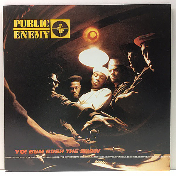 レコードメイン画像：美品 '87年 JPNオリジナル PUBLIC ENEMY Yo! Bum Rush The Show (Def Jam) パブリック・エナミー Lp 記念すべき1st デビュー・アルバム