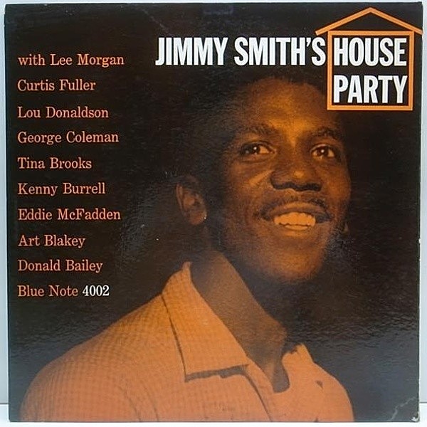 レコードメイン画像：激レア 完全オリジ!! JIMMY SMITH House Party / R INC無し 両溝