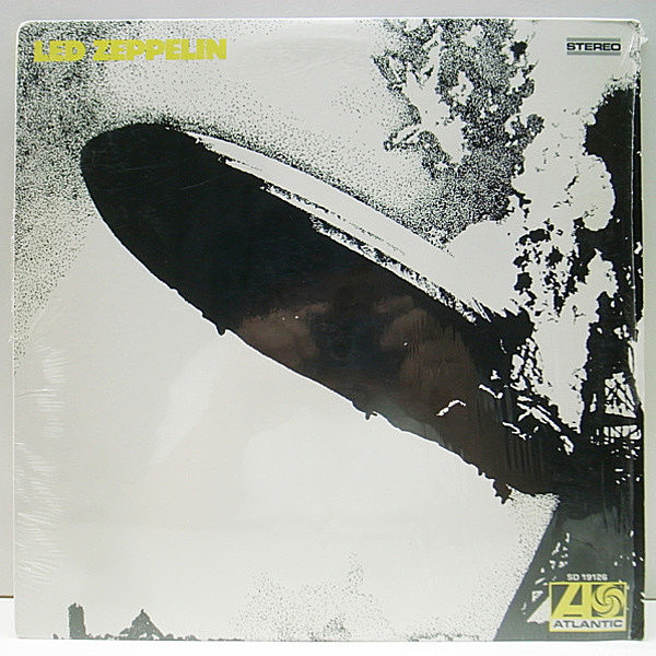 レコードメイン画像：激レア・シュリンク美品!! 黄色 CRC クラブ・イシュー LED ZEPPELIN I (Atlantic SD 19126) 1st デビュー盤 Club Edition, Columbia House