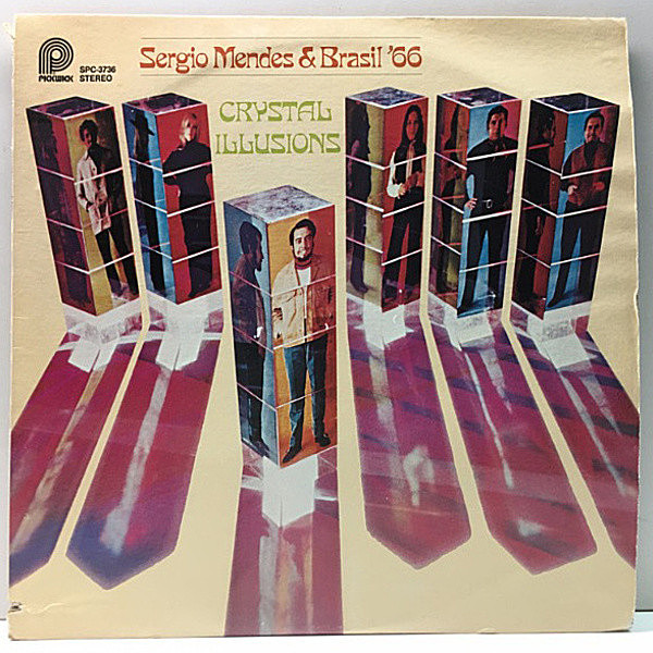 レコードメイン画像：良好盤!! USプレス SERGIO MENDES BRASIL '66 Crystal Illusions (Pickwick) OTIS REDDING／Dock Of The Bay, ヒット曲 Pretty World ほか