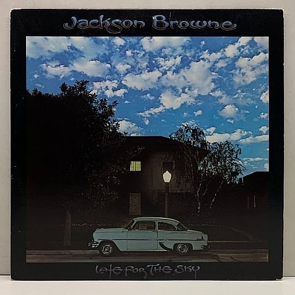 レコードメイン画像：Cut無し!美盤! 初版 Wマーク無し 7E規格 US 完全オリジナル JACKSON BROWNE Late For The Sky ('74 Asylum) TML刻印 米 初回プレス LP