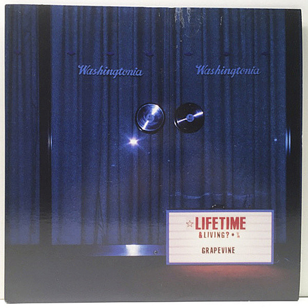 レコードメイン画像：良好!! 稀少アナログ GRAPEVINE Lifetime ('99 Pony Canyon Inc.) 2nd.アルバム Lp スロウ, 白日, 光について, 青い魚 を含む全13曲