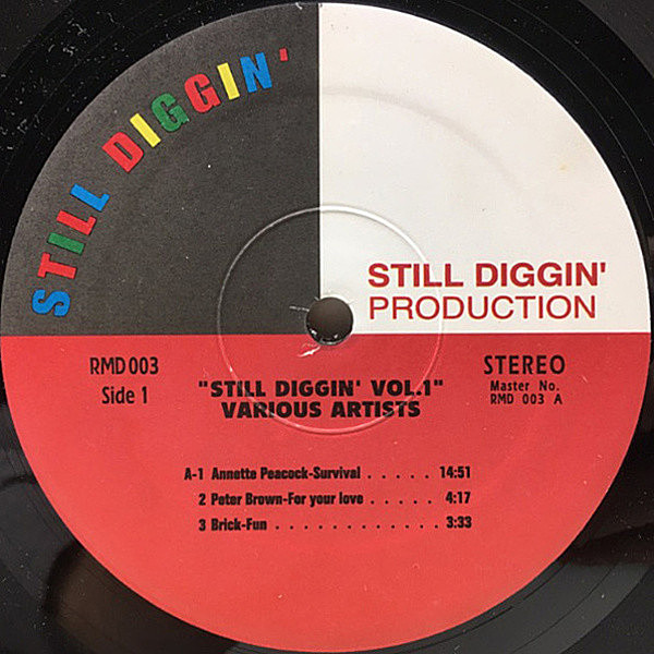 Still Diggin' vol. 1 レコード VARIOUS / Still Diggin Vol. 1 (LP) / Still Diggin | WAXPEND