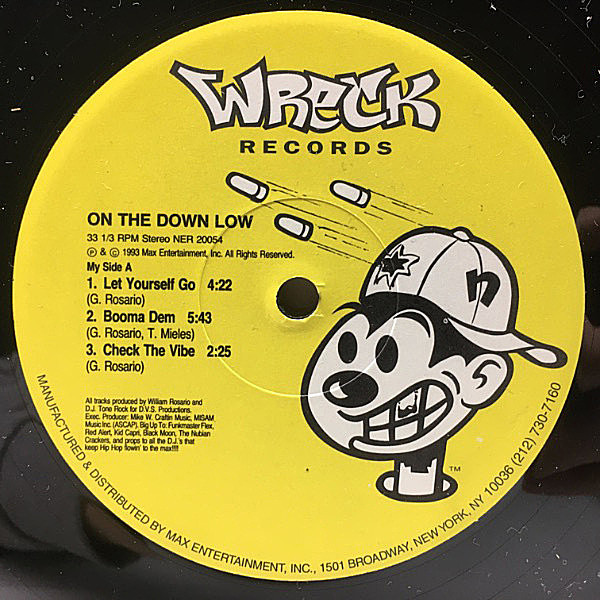 ON THE DOWN LOW / Let Yourself Go (12) / Wreck | WAXPEND RECORDS
