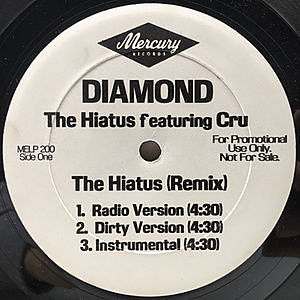 レコード画像：DIAMOND / The Hiatus (Remix)