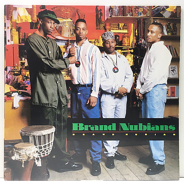 レコードメイン画像：【CAMEO, WAR サンプリング】'89年 デビュー 12'' GERオリジナル BRAND NUBIANS Brand Nubian (Elektra) c/w. Feels So Good