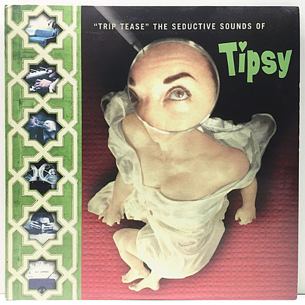 レコードメイン画像：レア!! USオンリー '96年 稀少アナログ 美品 TIPSY Trip Tease - The Seductive Sounds Of Tipsy 米エキゾ～モンド 細野晴臣好きもマスト