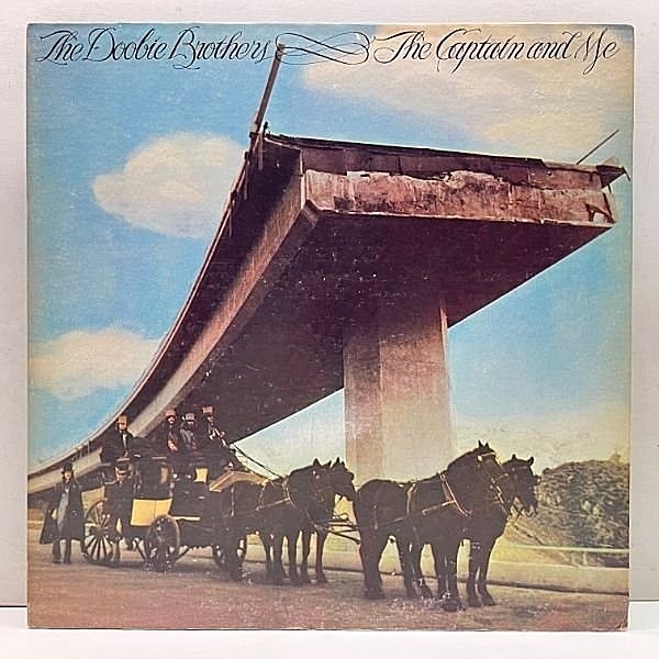 レコードメイン画像：USオリジナル 初版 緑ラベ 1マト 枝番無し DOOBIE BROTHERS The Captain And Me ('73 Warner) Long Train Runnin 収録 米 初回プレス