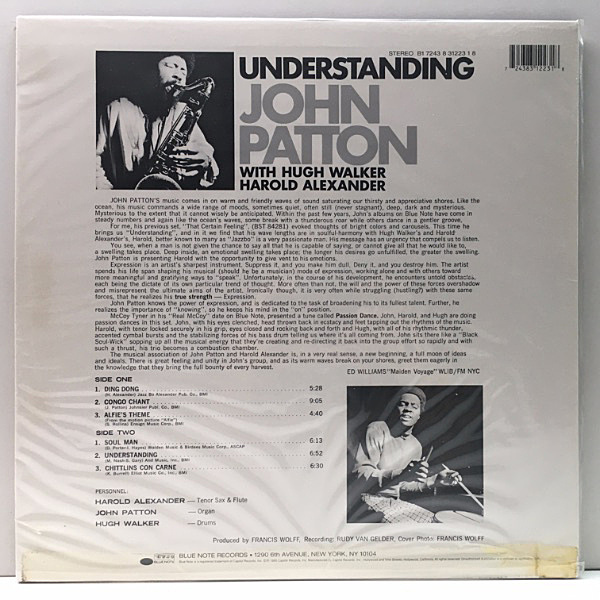 JOHN PATTON / Understanding (LP) / Blue Note | WAXPEND RECORDS