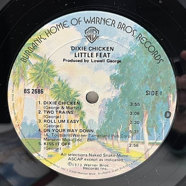 【レコード】Little Feat Dixie Chicken US盤 Little Feat / Dixie Chicken - Guitar Records