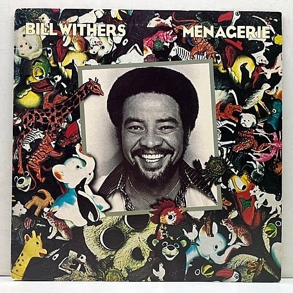 レコードメイン画像：Cut無し!良好! RL刻印 USオリジナル BILL WITHERS Menagerie ('77 Columbia) 名曲 Lovely Day ビル・ウィザース 夢の世界 米 初回プレス