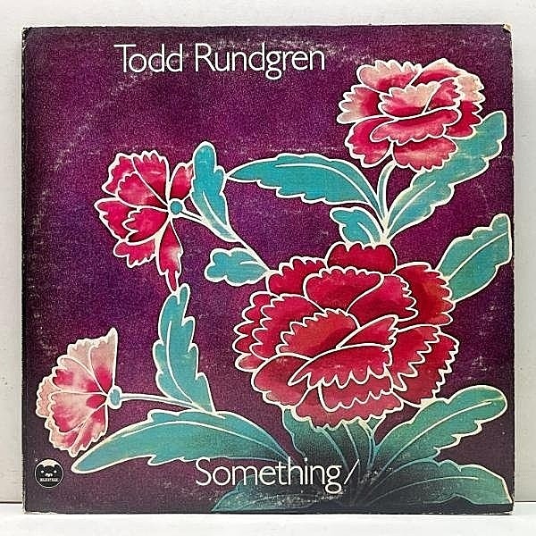 レコードメイン画像：美盤!!【R無し・SUBSIDIARYリム】USオリジナル TODD RUNDGREN Something Anything ('72 Bearsville) I Saw The Light, Hello It's Me