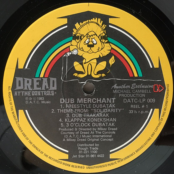 MIKEY DREAD Dub Merchant レコード LP オリジナル MIKEY DREAD / Dub Merchant (LP) / Dread At The Controls | WAXPEND