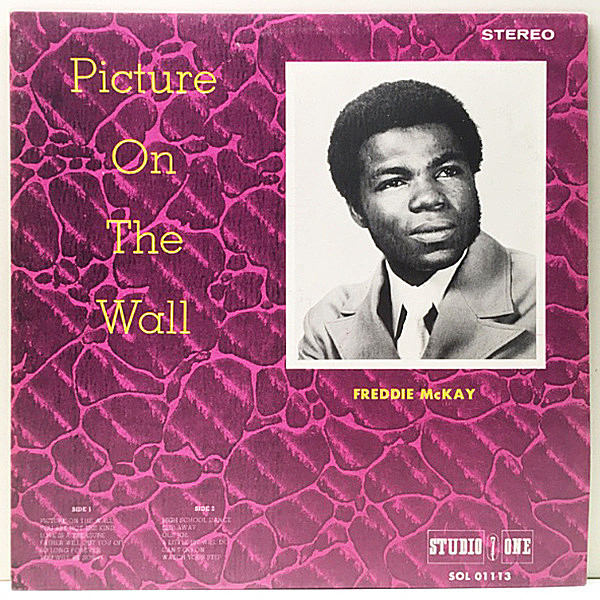 レコードメイン画像：JAプレス FREDDIE MCKAY Picture On The Wall (Studio One) 記念すべき1st.アルバム Rocksteady ロックステディ不朽の名作！