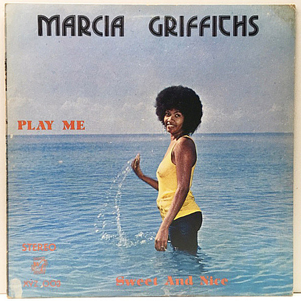 レコードメイン画像：レアな良好品!! JAオリジナル MARCIA GRIFFITHS Sweet & Nice ('74 Wild Flower) ソロ・デビュー盤 AL GREEN Here I Am Baby カヴァー ほか
