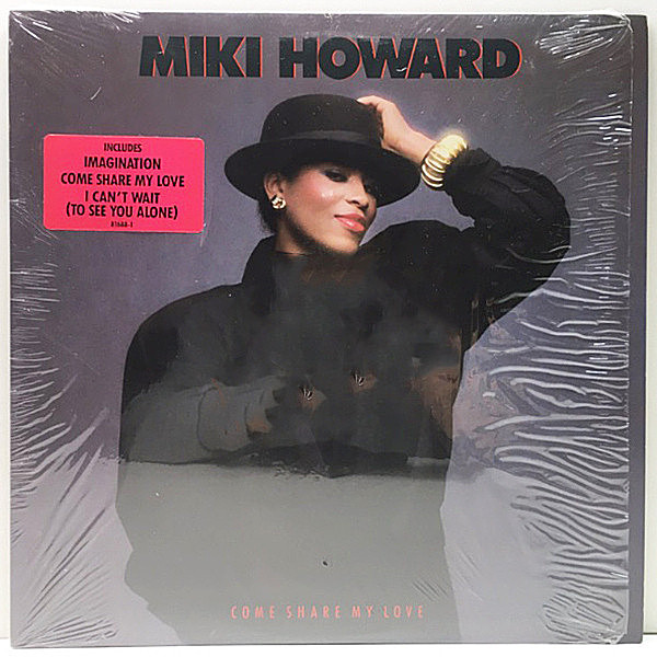 レコードメイン画像：ハイプシール残!シュリンク極美品! USオリジナル MIKI HOWARD Come Share My Love ('86 Atlantic) 80's タイトルを含むスロウジャムが秀逸