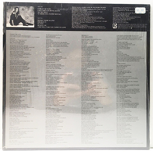 STRAIGHT FROM THE HEARTパトリース・ラッシェンLPレコード Patrice Rushen – Straight From The Heart – Vinyl (SP