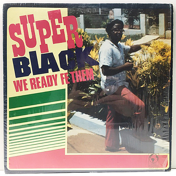 レコードメイン画像：シュリンク良好!! '86年オリジナル SUPER BLACK We Ready Fe Them (Live And Love) Jammy's録音 REVOLUTION RIDDIM Monday's Work ほか