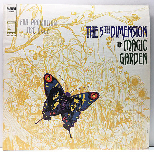 レコードメイン画像：プロモ USオリジナル 5TH DIMENSION The Magic Garden ('67 Soul City) Jim Webb関連 ソフトロック 名盤 Lp