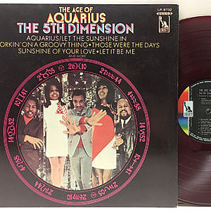 レコード画像：5TH DIMENSION / The Age Of Aquarius