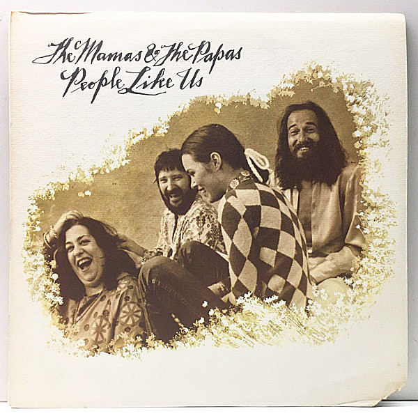 レコードメイン画像：極美盤!! DSX規格 ざら紙 USオリジナル MAMAS & THE PAPAS People Like Us ('71 Dunhill) ラスト・アルバム LP インサート＆インナー完品