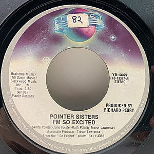 レコード画像：POINTER SISTERS / I'm So Excited