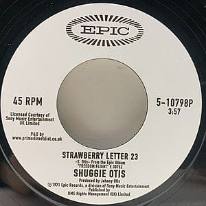 レコード画像：SHUGGIE OTIS / Strawberry Letter 23 / Ice Cold Daydream