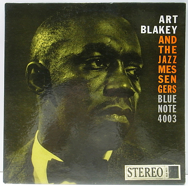 レコードメイン画像：初回 47WEST63rd. STEREO オリジナル ART BLAKEY & THE JAZZ MESSENGERS (Blue Note BST 4003) 耳 RVG刻印 LEE MORGAN ほか