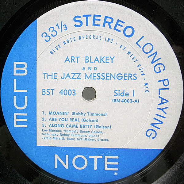 RVG 刻印★Art Blakey & The Jazz Messengers Art Blakey and the Jazz Messengers - Moanin' / RVG Stamp