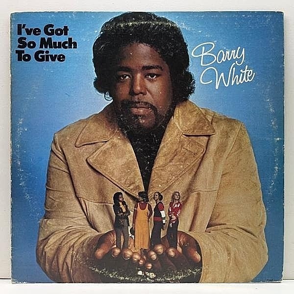 レコードメイン画像：【KELLEE PATTERSONもカヴァーした I'm Gonna Love You ～ 原曲】良好盤!! USオリジ BARRY WHITE I've Got So Much To Give ドラムブレイク