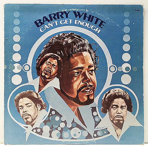 レコードメイン画像：【50 CENT サンプリング・ネタ】美盤!! USオリジナル BARRY WHITE Can't Get Enough (20th Century) バリー・ホワイト 名盤 Lp