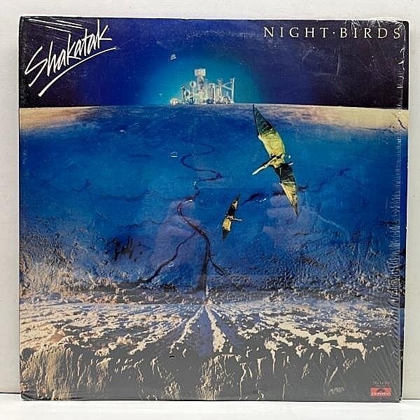 レコードメイン画像：シュリンク美品!! STERLING刻印 USオリジナル SHAKATAK Night Birds ('82 Polydor) アーバン・ジャズ／ライト・メロウ／シティ・ポップ