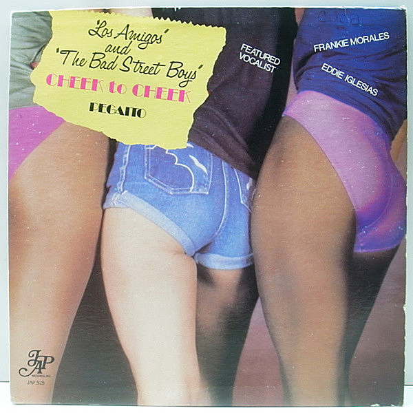 レコードメイン画像：良品!! オリジナル LOS AMIGOS & BAD STREET BOYS Cheek To Cheek / Pegaito (Jap) NEW YORK SALSA