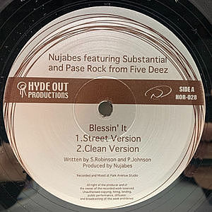 NUJABES / PASE ROCK / SUBSTANTIAL / Blessing It / The Final